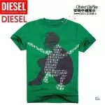 2019U diesel tee shirt  gerhommesy abordable hommes character green